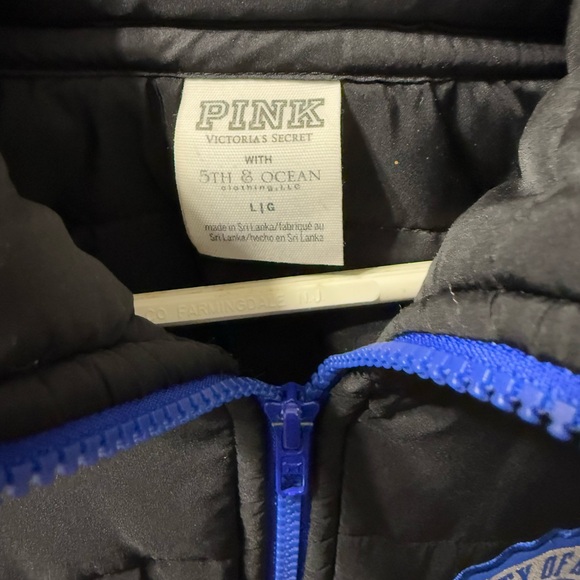 Blue and Black Puffer Jacket university of kentucky - Picture 3 of 3